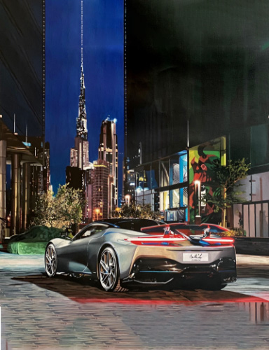 Pininfarina Battista painting