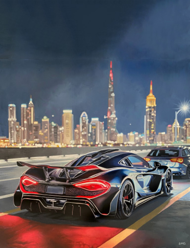 McLaren P1 Painting