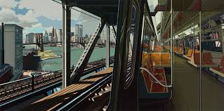Richard Estes: Urban Landscapes - Photorealism vs Hyperrealism